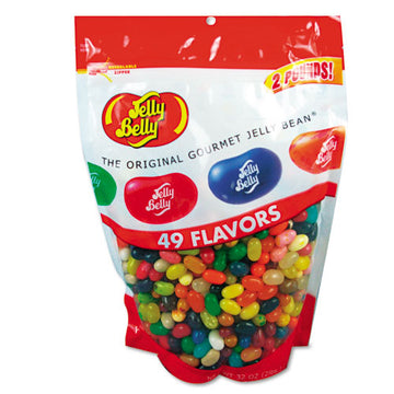 Jelly Belly® Candy, 49 Assorted Flavors, 2lb Bag freeshipping - TVN Wholesale
